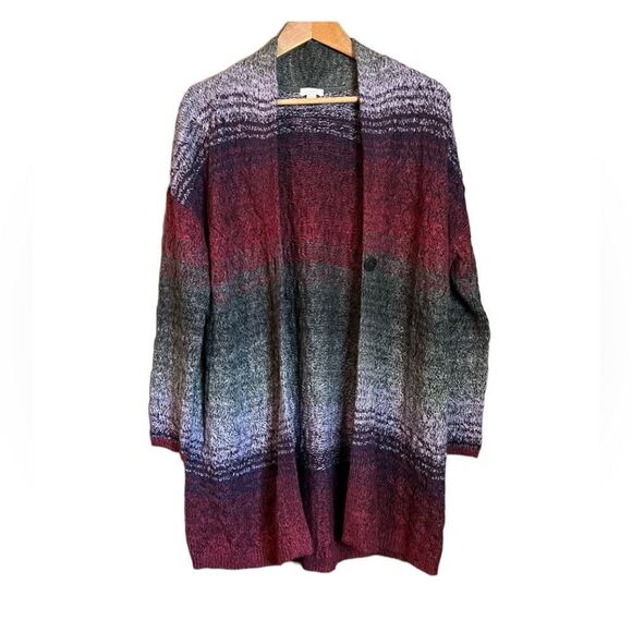 J.Jill petites colourful single button cardigan‎ - Picture 13 of 13